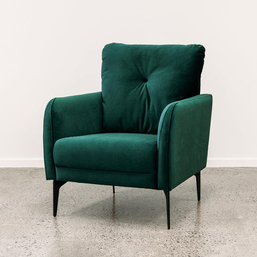 Lucy Armchair | Green - Home Sweet Whare