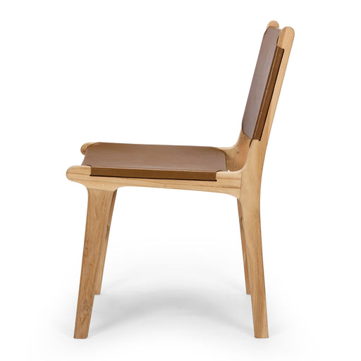 Indo Dining Chair | Saddle - Home Sweet Whare