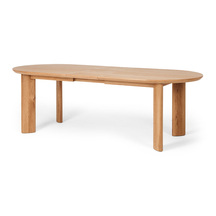 Kontur Extension Dining Table | Natural Oak 200-240x100 - Home Sweet Whare
