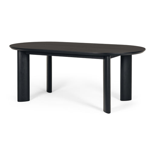 Kontur Dining Table | Black Oak 200x100 - Home Sweet Whare