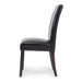 Vienna PU - Black Chair Dark Leg - Home Sweet Whare