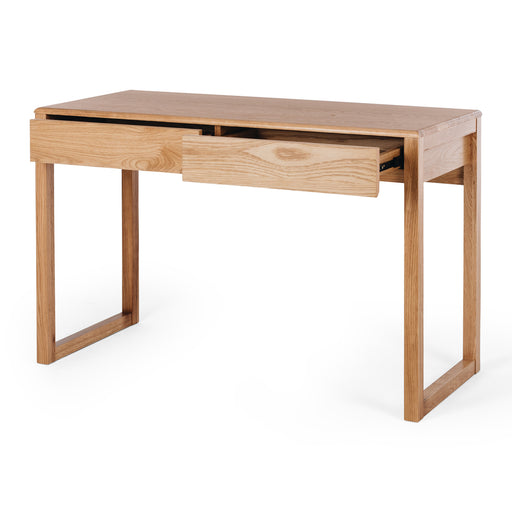 Avalon Natural Oak Desk | Oak Top - Home Sweet Whare