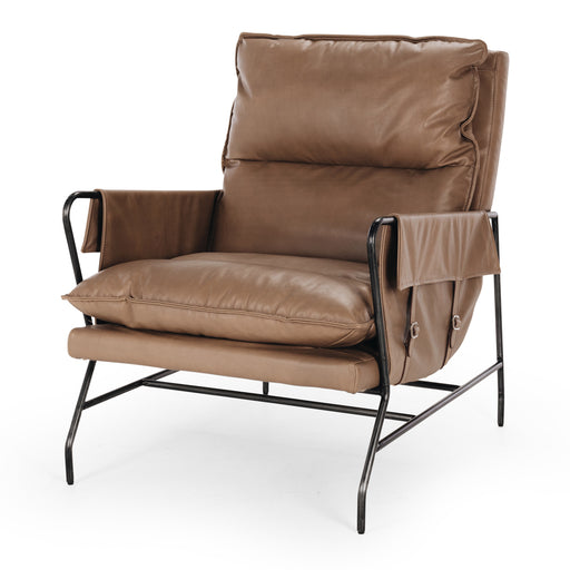 Norse Armchair | Tobacco Leather - Home Sweet Whare