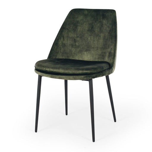 Mia Dining Chair | Velvet Moss Green - Home Sweet Whare