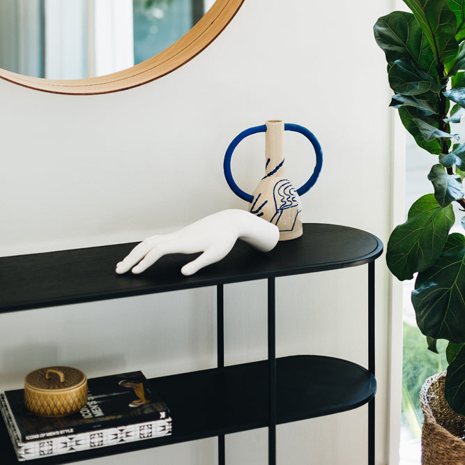 Deco console table | Black - Home Sweet Whare
