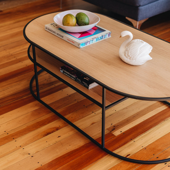Deco coffee table | Natural oak - Home Sweet Whare