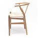 Natural Oak Wishbone Dining Chair | Natural Rope Seat - Home Sweet Whare