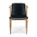 Flores chair vintage black