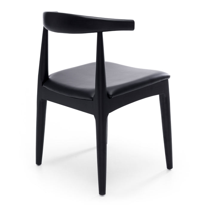 Elbow Chair | Black Oak - Home Sweet Whare