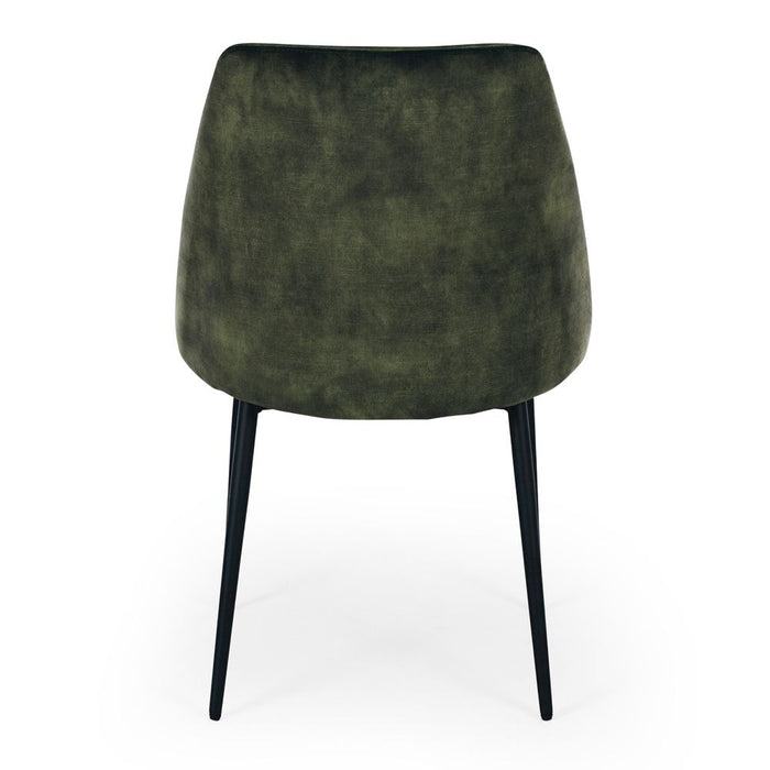 Mia Dining Chair | Velvet Moss Green - Home Sweet Whare