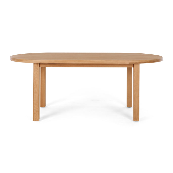 ARC Drop Leaf EXT Dining Table | Natural Oak 200-240 - Home Sweet Whare