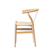 Beechwood Wishbone Dining Chair | Natural Rope Seat - Home Sweet Whare
