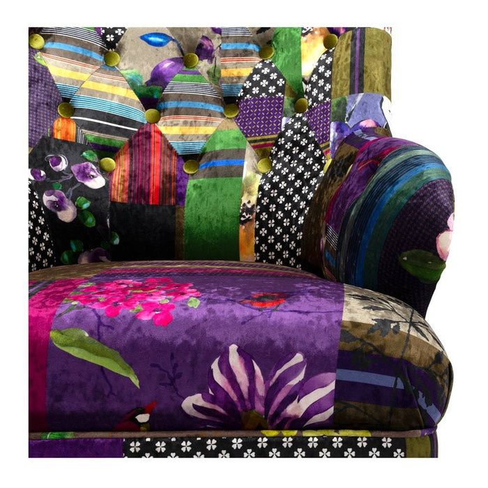 Patchwork Armchair - Home Sweet Whare