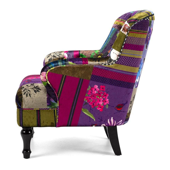 Patchwork Armchair - Home Sweet Whare