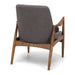 Steiner Armchair Canvas Charcoal - Home Sweet Whare