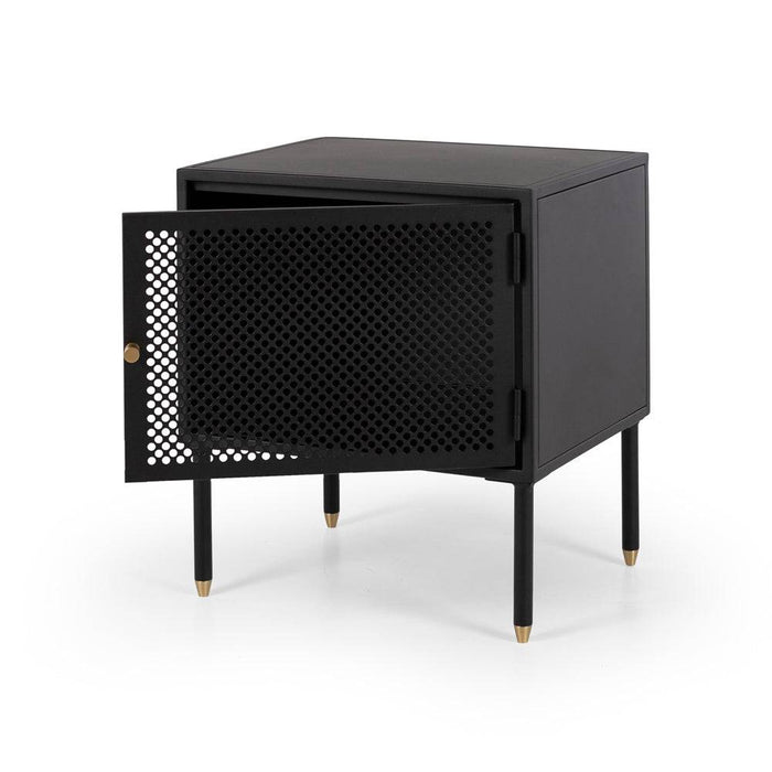 Dawn Bedside (Black) left opening - Home Sweet Whare