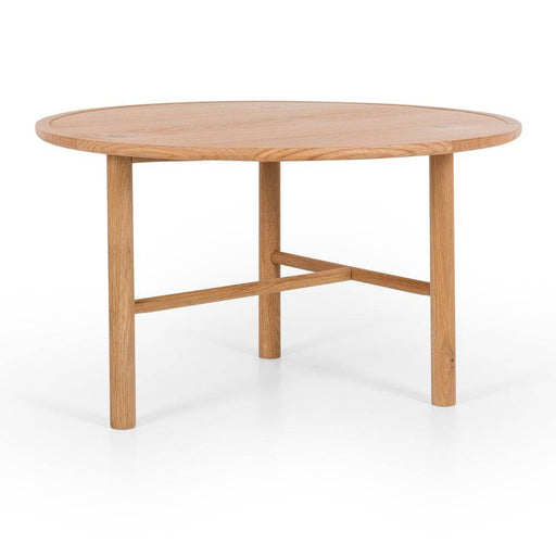 Contempo Natural Oak Small Round Coffee Table - Home Sweet Whare