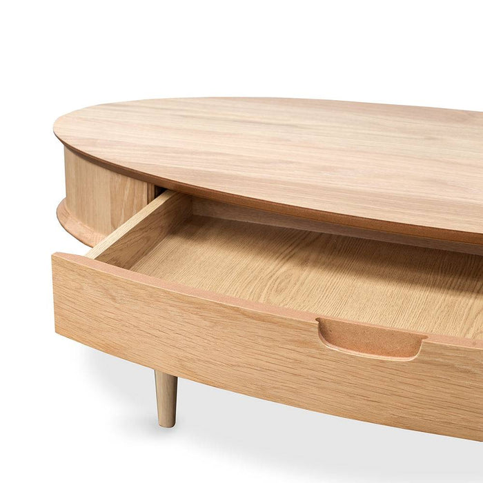 Oslo Small Wooden Coffee Table with Drawer for storage  