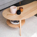 Oslo Coffee Table With Shelf - Home Sweet Whare