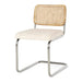 Breuer Dining Chair Natural Oak Boucle Seat - Home Sweet Whare