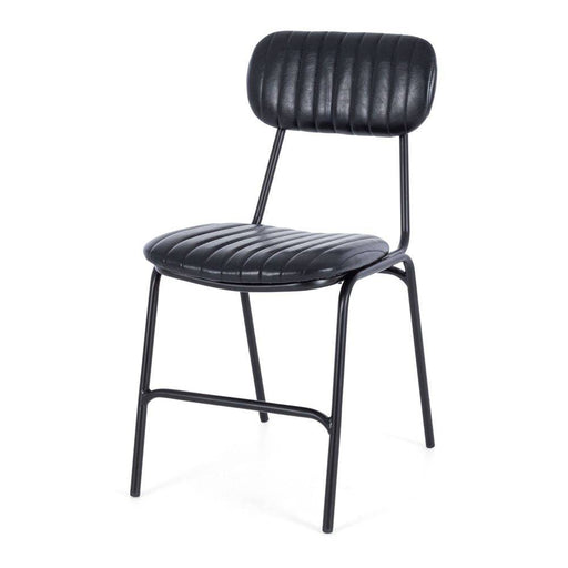 Datsun Chair Vintage Black PU - Home Sweet Whare