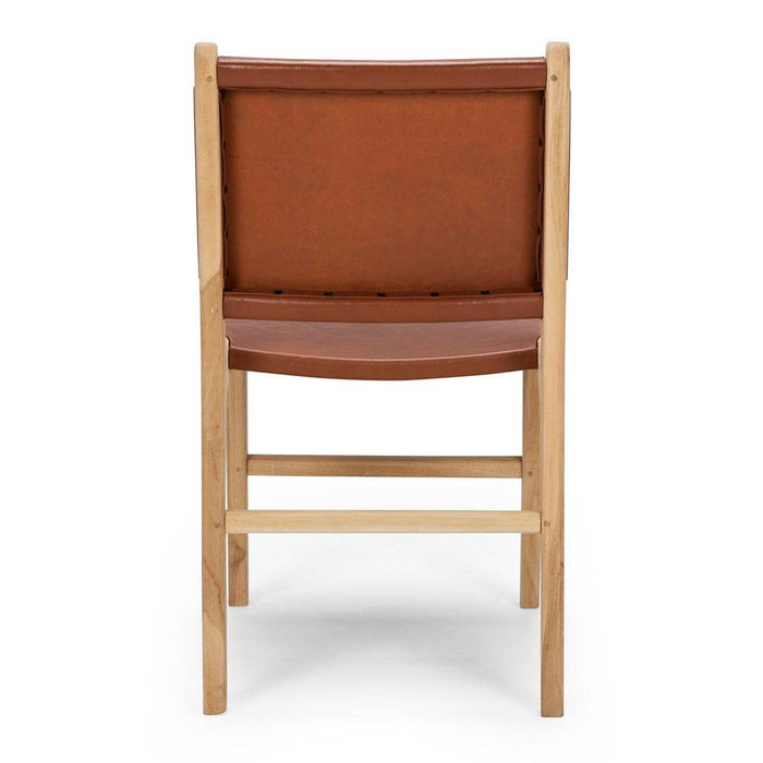 Indo Dining Chair | Tan - Home Sweet Whare