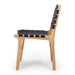 Indo Woven Dining Chair | Black - Home Sweet Whare