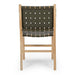 Indo Woven Dining Chair | Olive - Home Sweet Whare