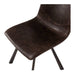 Rustic Chair Vintage Dk Brown PU - Home Sweet Whare
