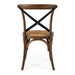 Villa X-Back Chair Deep Oak Rattan Seat - Home Sweet Whare