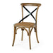 Villa X-Back Chair Smoked Oak Rattan Seat - Home Sweet Whare