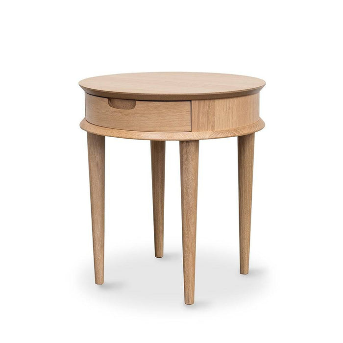 Oslo Lamp Table with Drawer - Home Sweet Whare